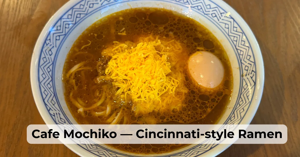 Cincinnati-style Ramen
