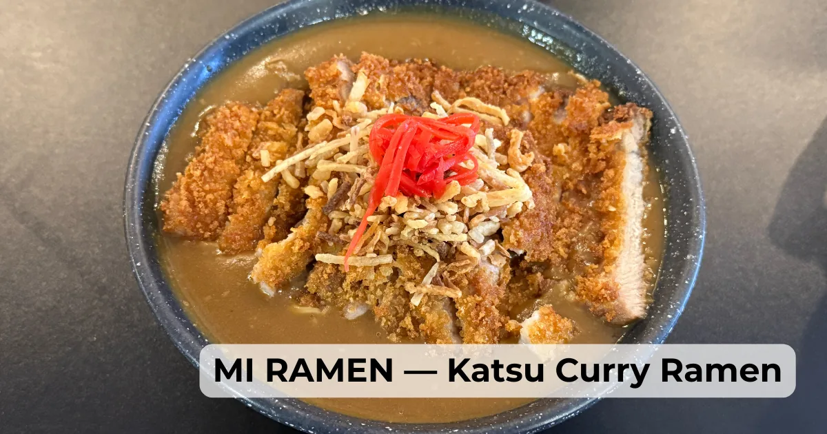 Katsu Curry Ramen